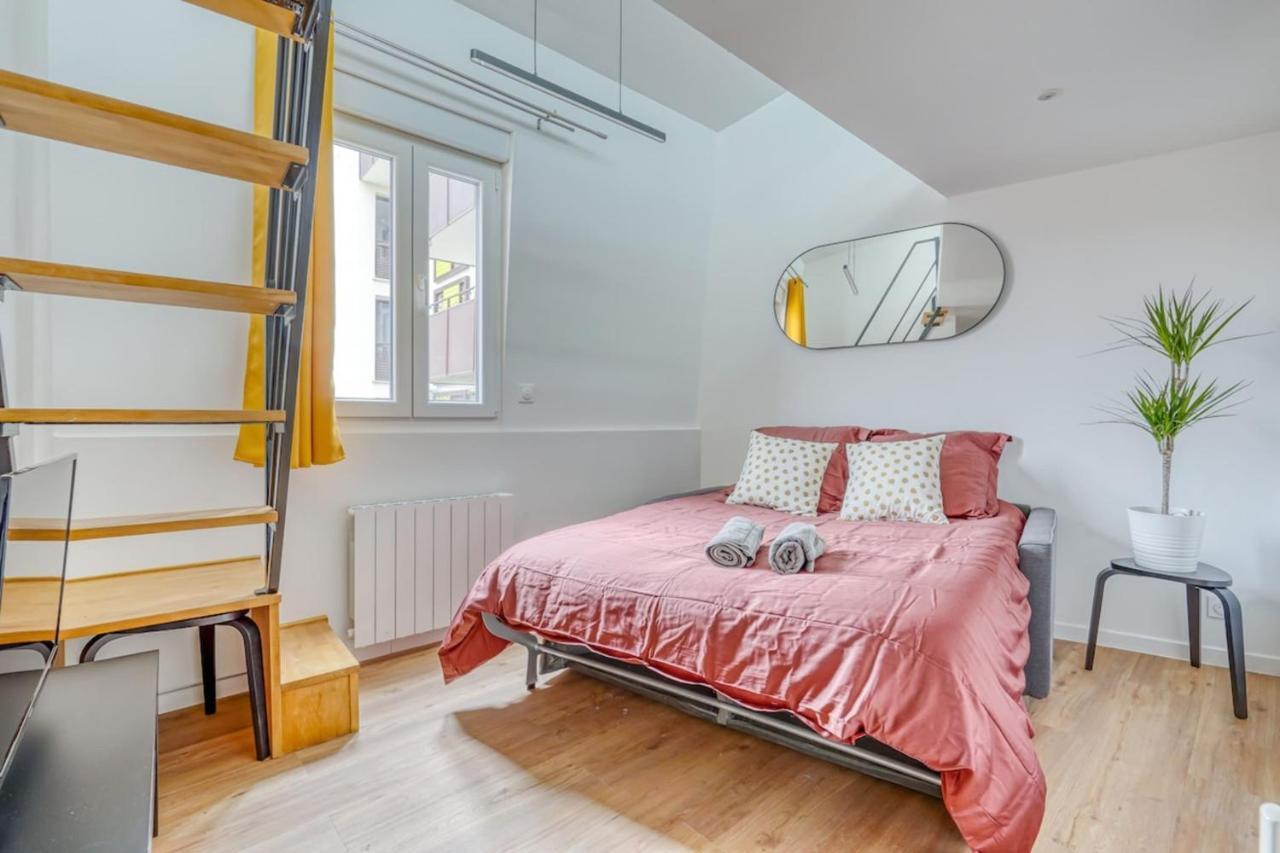 Studio Mezzanine 3-4 Pers Tout Equipe Wifi Apartman Montreuil  Kültér fotó