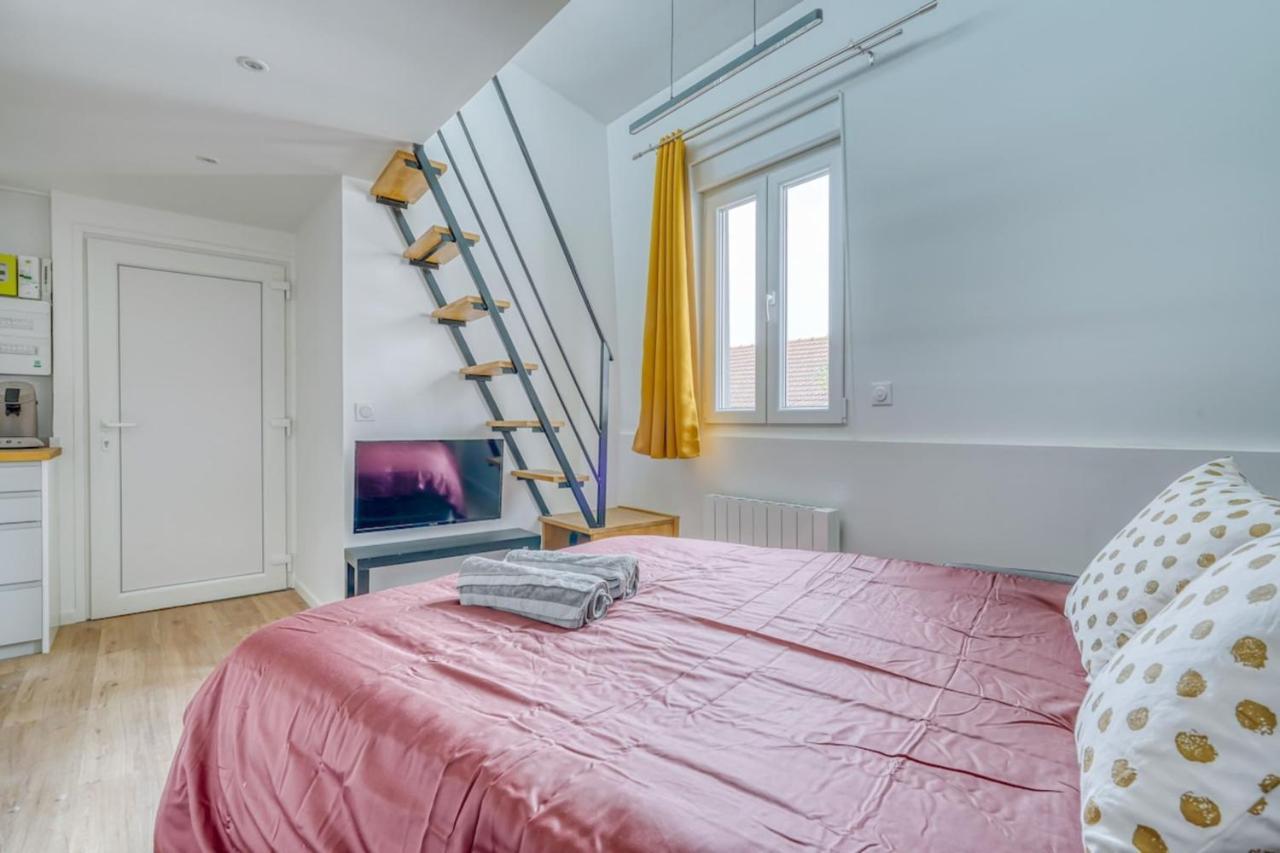 Studio Mezzanine 3-4 Pers Tout Equipe Wifi Apartman Montreuil  Kültér fotó